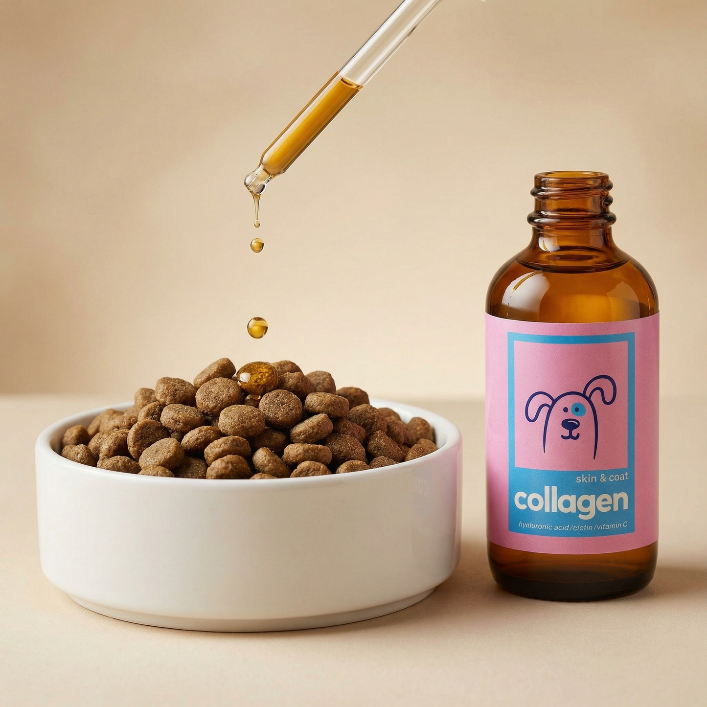 Premium Pet Collagen Drops